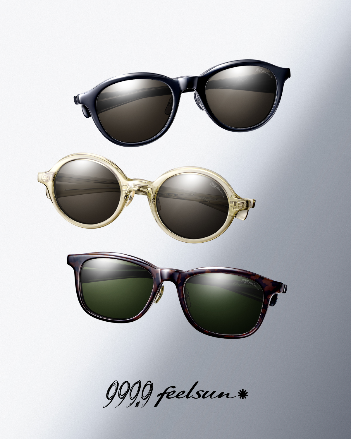999.9 feelsun サングラス F-65NP F-66NP F-67NP 茨城県つくば市の眼鏡店 フォーナインズ ハシモト