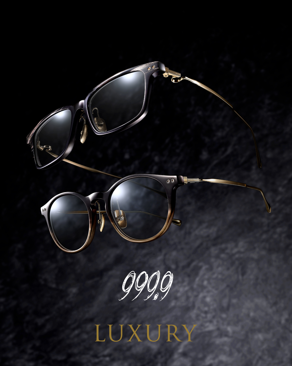 999.9 LUXURY BUFFALO HORN NPM-14BF NPM-15BF 茨城県つくば市の眼鏡店 フォーナインズ ハシモト