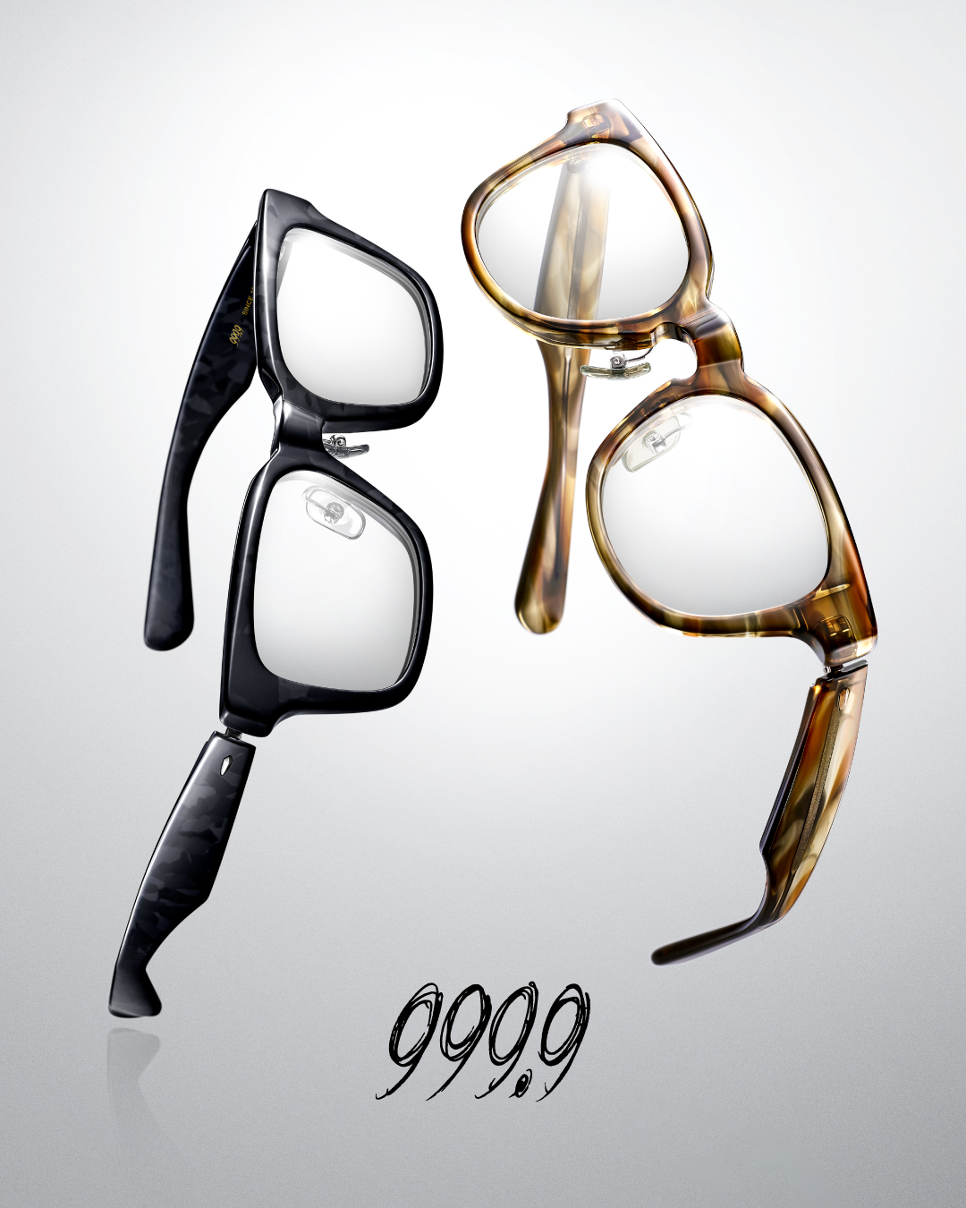 999.9 ネオプラスチックメガネフレーム NP-618 NP-619 茨城県つくば市の眼鏡店 フォーナインズ ハシモト