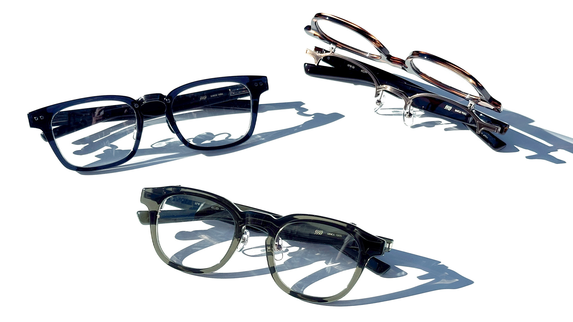 999.9 2025秋冬新作眼鏡フレーム NPM-59 M-155 発売 茨城県つくば市研究学園 フォーナインズ専門メガネ店