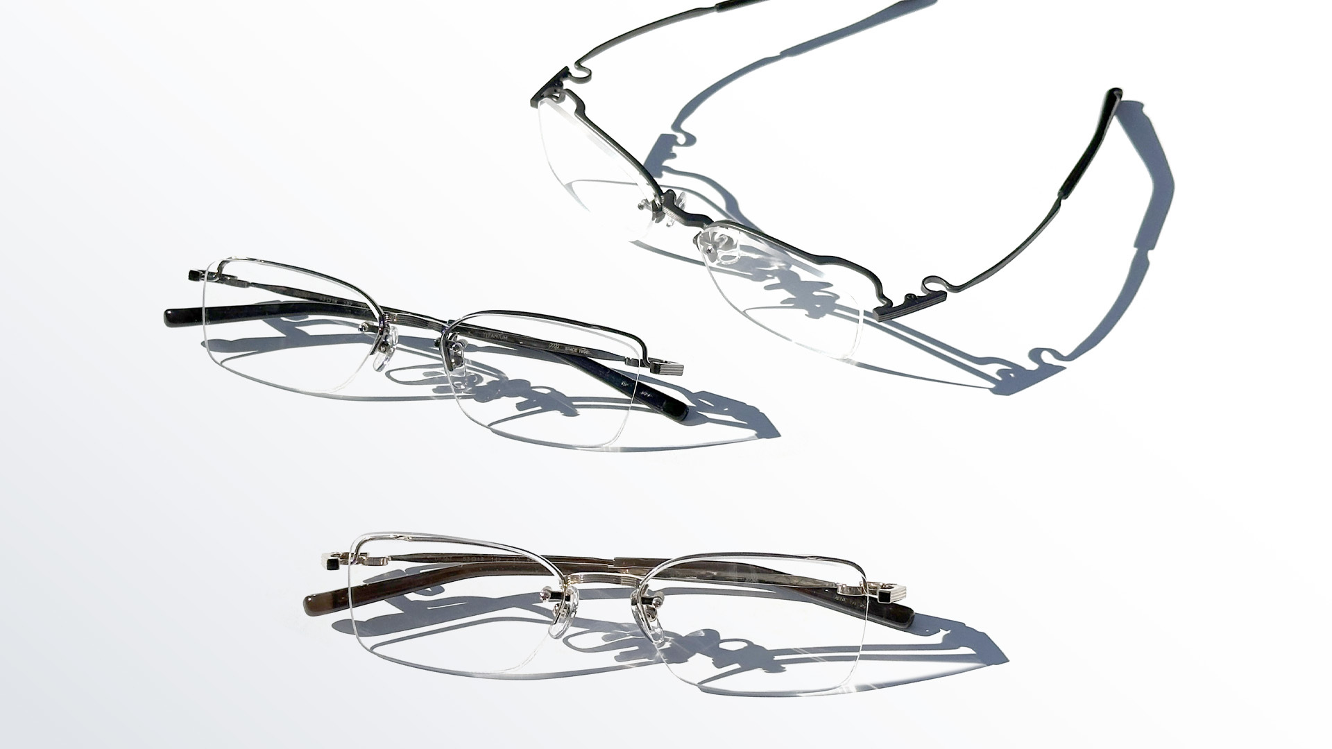 999.9 O-36T 2025秋冬 新作リムレス眼鏡フレーム 全カラー発売 茨城県つくば市研究学園 フォーナインズ専門メガネ店