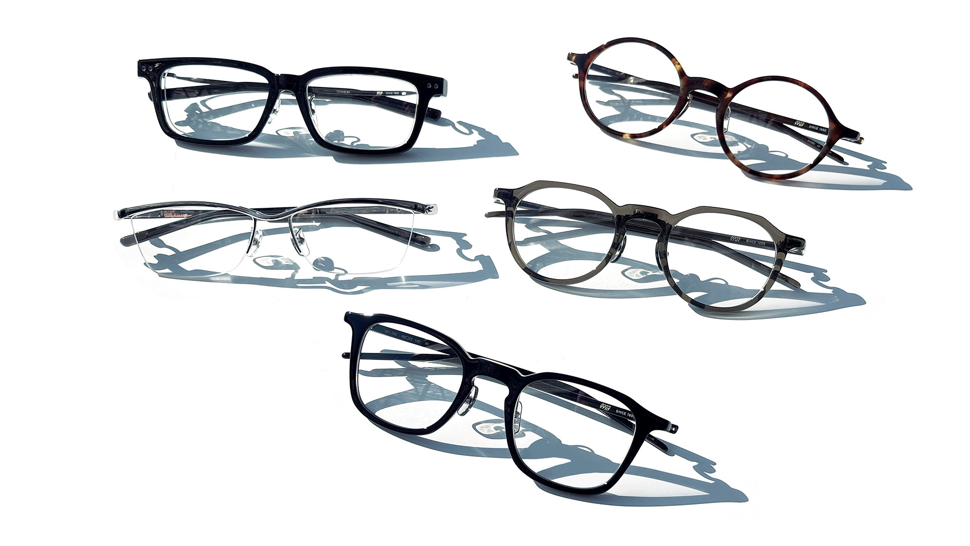 999.9 新作眼鏡フレーム S-876T NPI-03 NP-765 NP-766 NP-767 発売 茨城県つくば市研究学園 フォーナインズ専門メガネ店