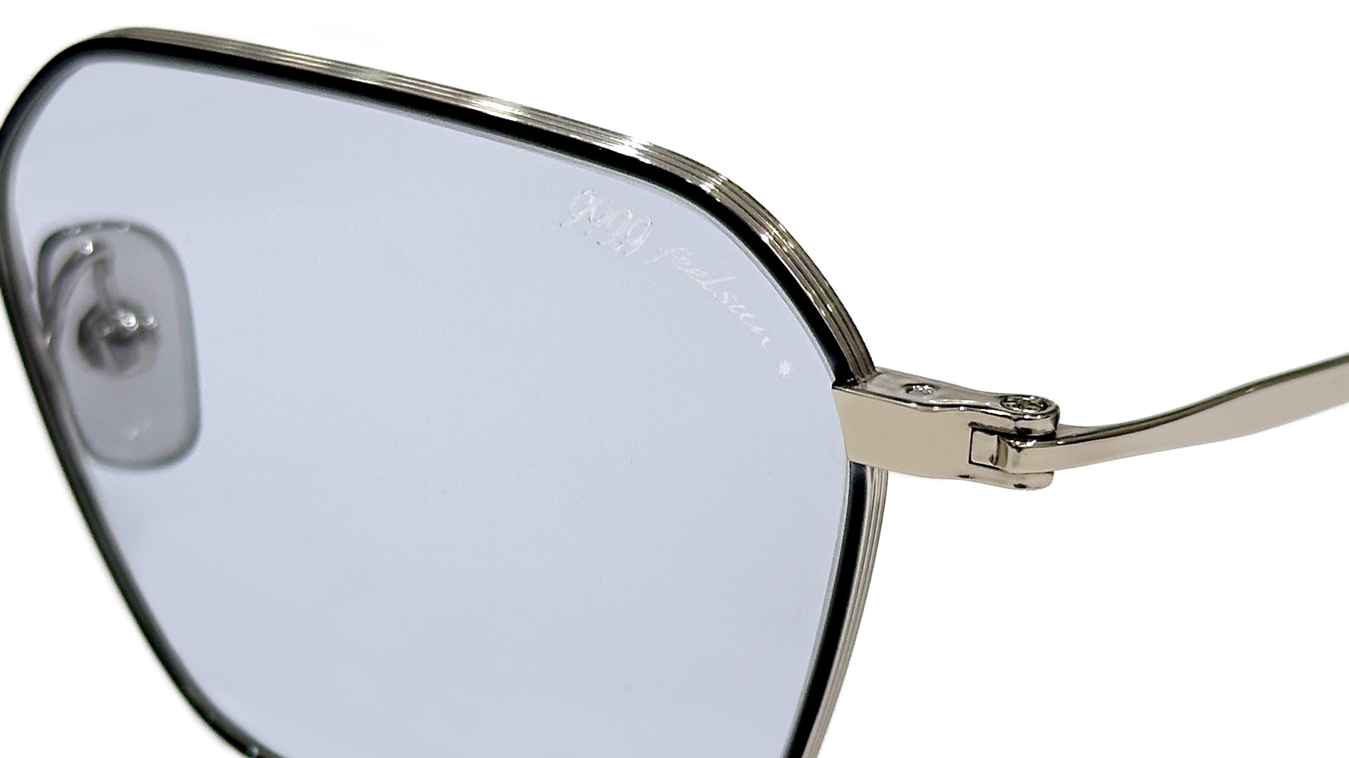 999.9 feelsun 2025SS 新作サングラス F-20S 濃度50%の度付き対応可能なレンズ