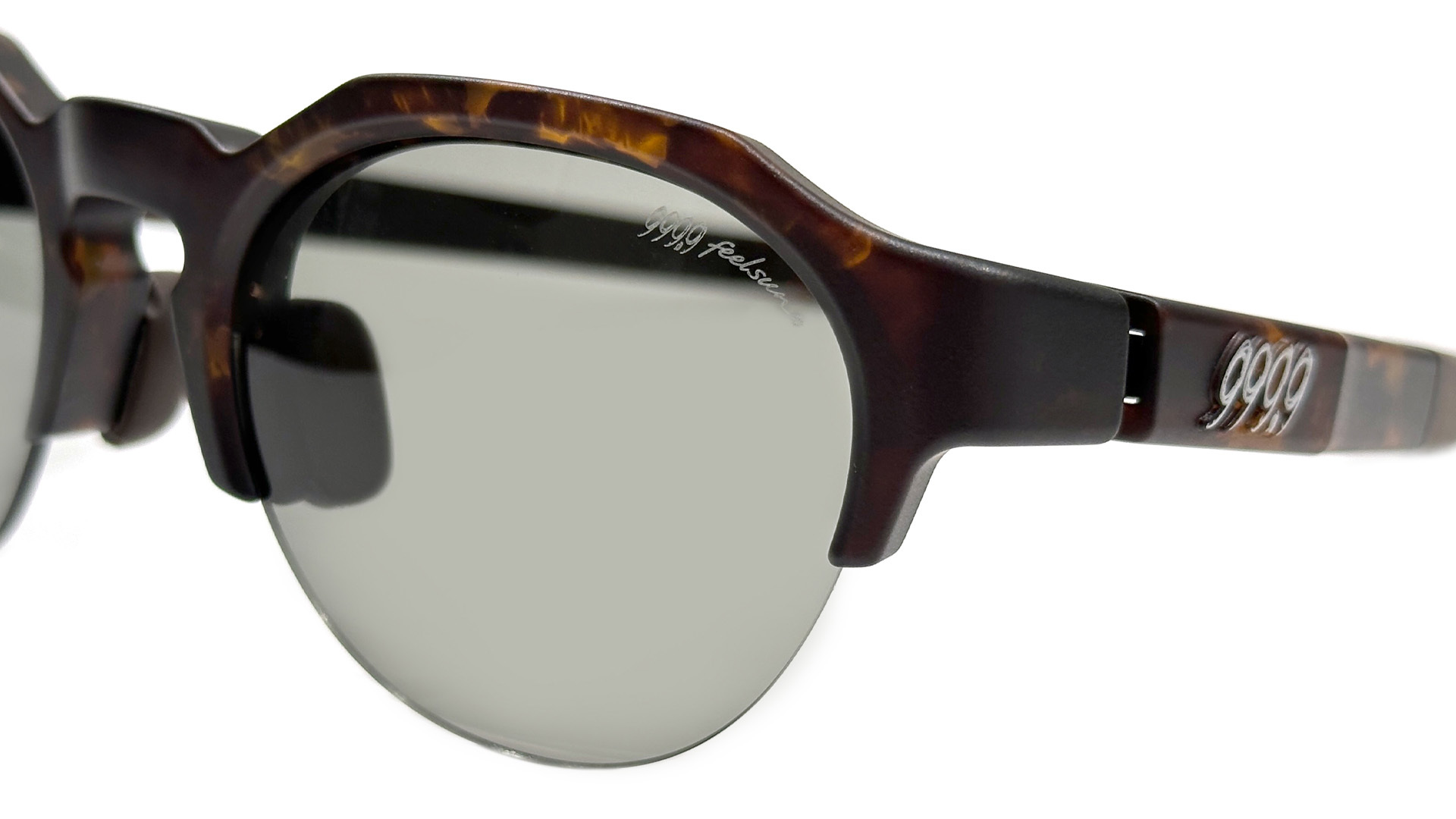 999.9 feelsun スポーツサングラス新作 F-24SP 70%濃度のナイロン製6カーブレンズ