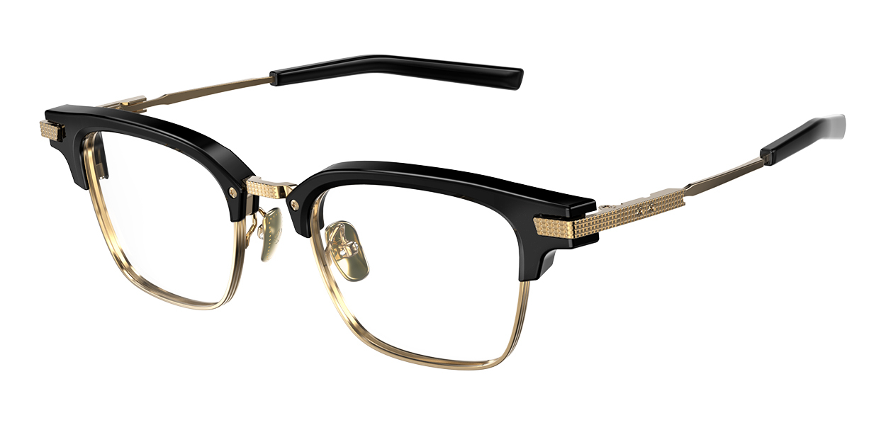 M-01 H col.9001 ブラック × ゴールド