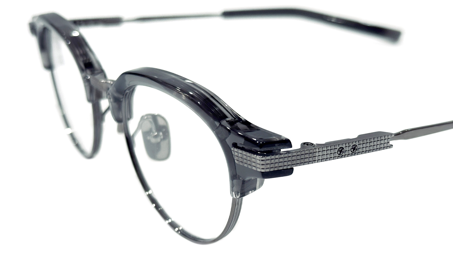 999.9 2025AW NEW EYEWEAR M-02H 重厚な立体感が際立つサーモントスタイル