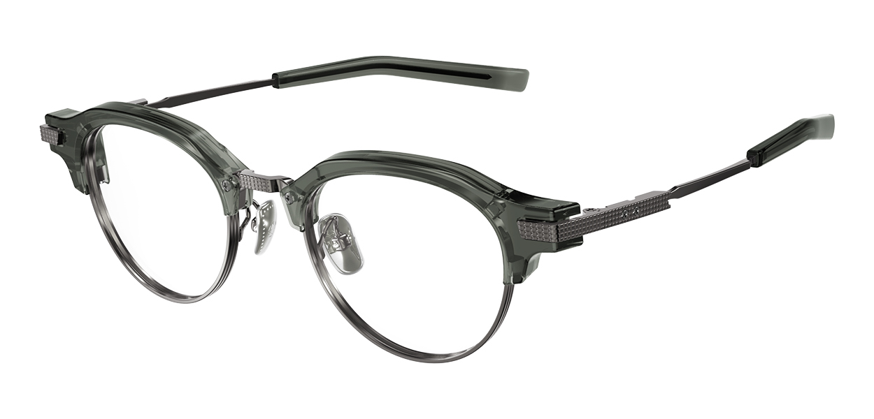 M-02 H col.8812 クリスタルスモーク × ガンメタリック