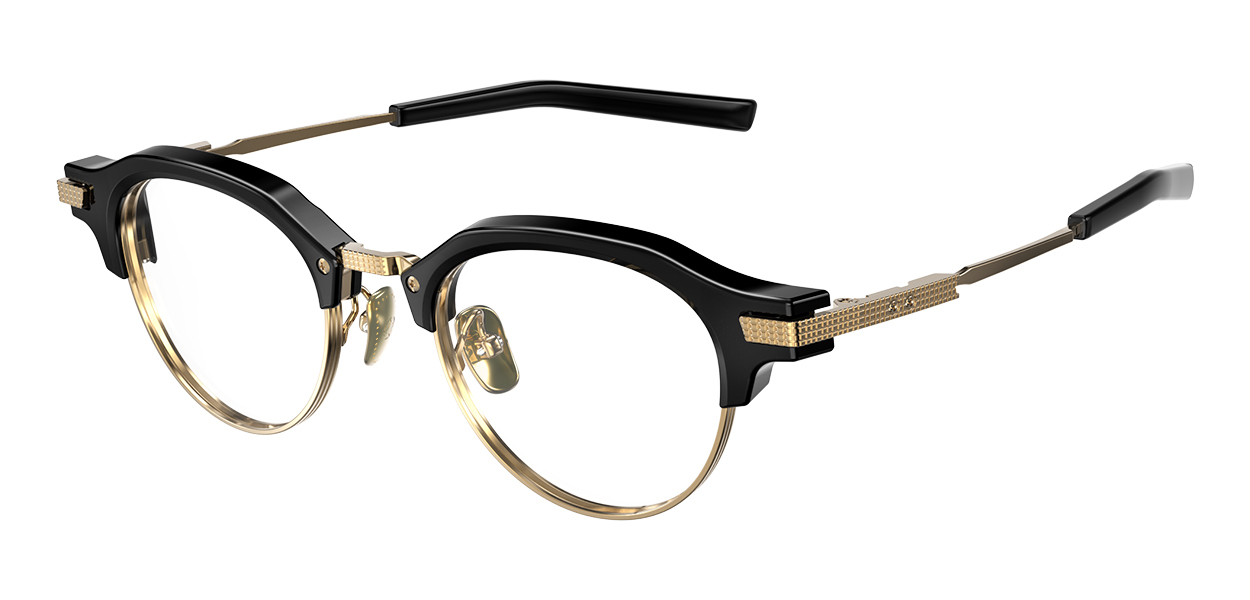 M-02 H col.9001 ブラック × ゴールド