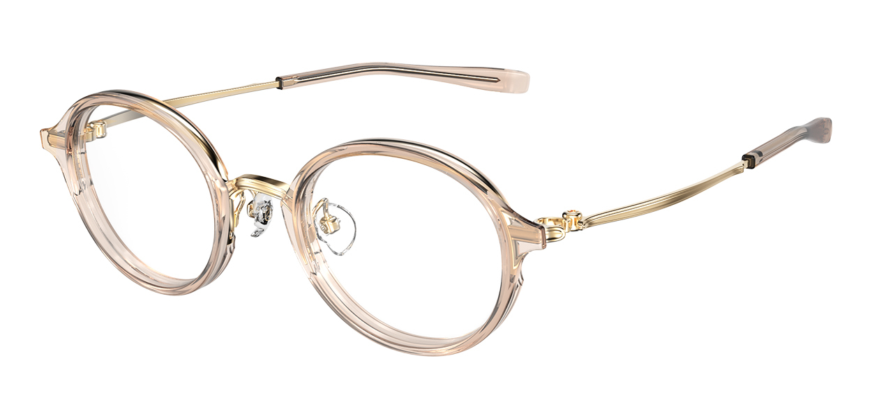 M-145 col.2201 クリスタルライトブラウン × ホワイトゴールド