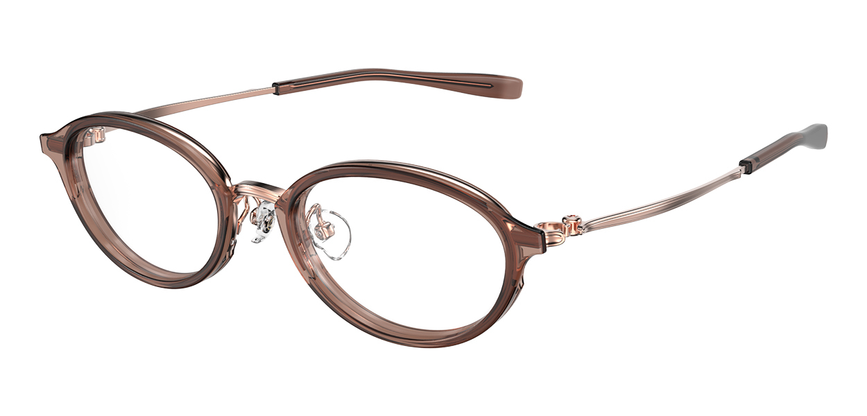 M-146 col.1201 レッドブラウン × ローズゴールド