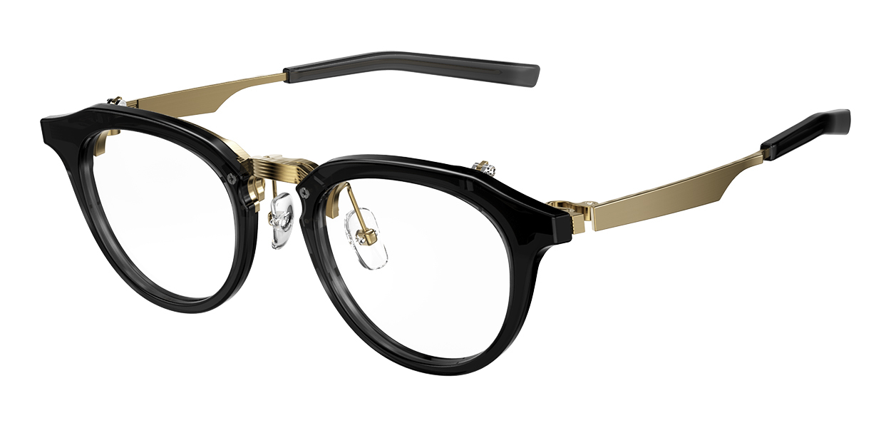 M-400 col.9903 クリアブラック × アンティークゴールド