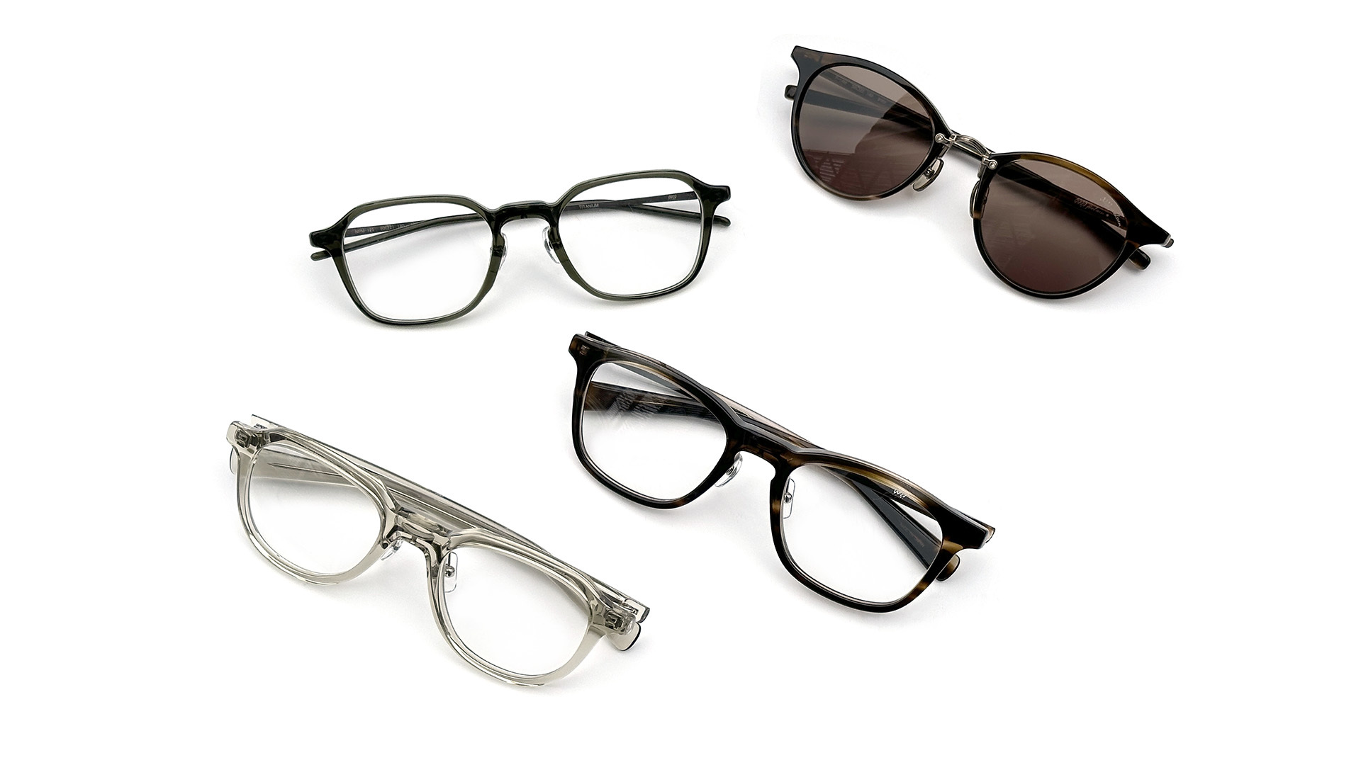 999.9 NEW COLLECTION 2026 SPRING 新作眼鏡フレーム＆サングラス NP-171 NP-172 NPM-125 F-14M 入荷