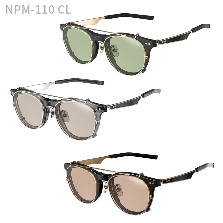 NPM-110』『NPM-111』を眼鏡からサングラスにスタイルチェンジ！『NPM