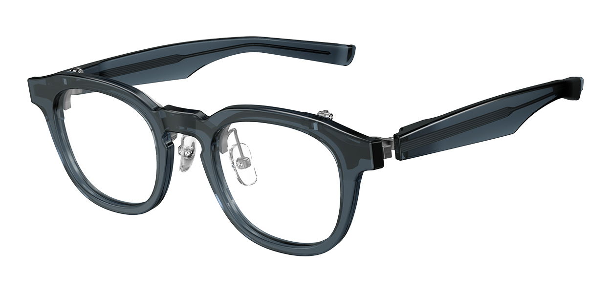 NPM-59 col.1032 スモーキーブルー×グレーシルバーシャーリング