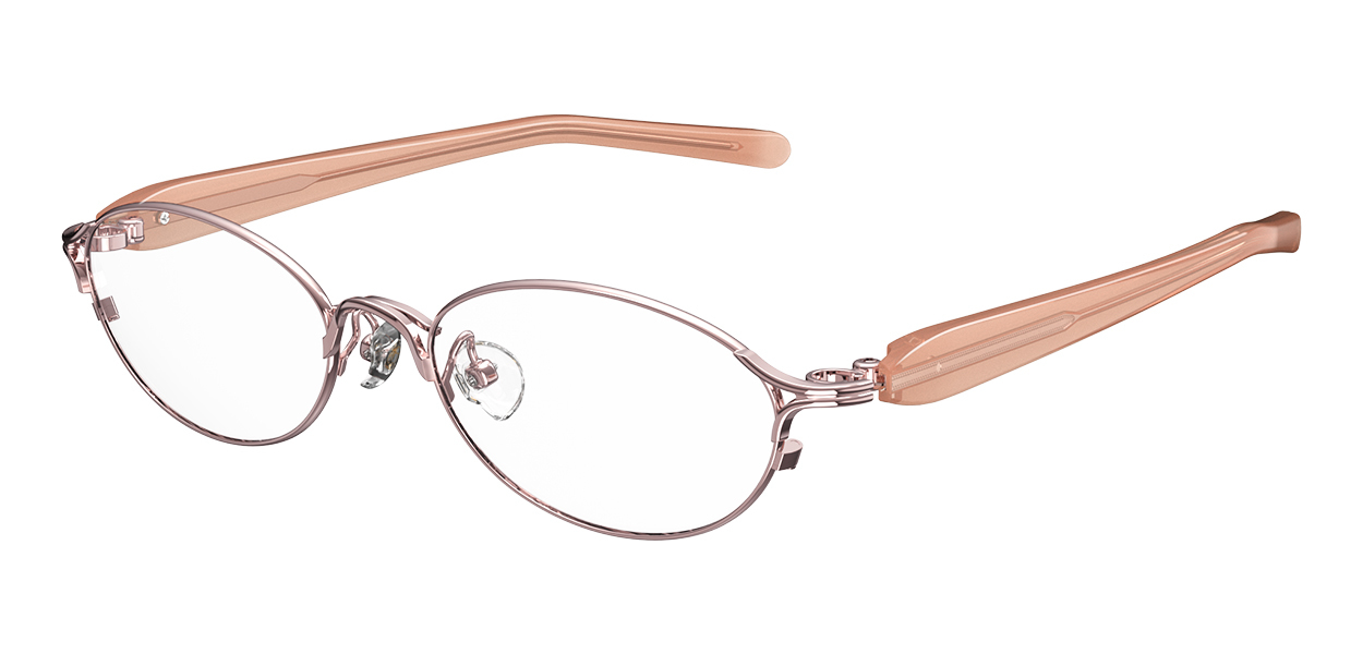 S-791T col.1952 ピンクゴールド × ソフトペールピンク