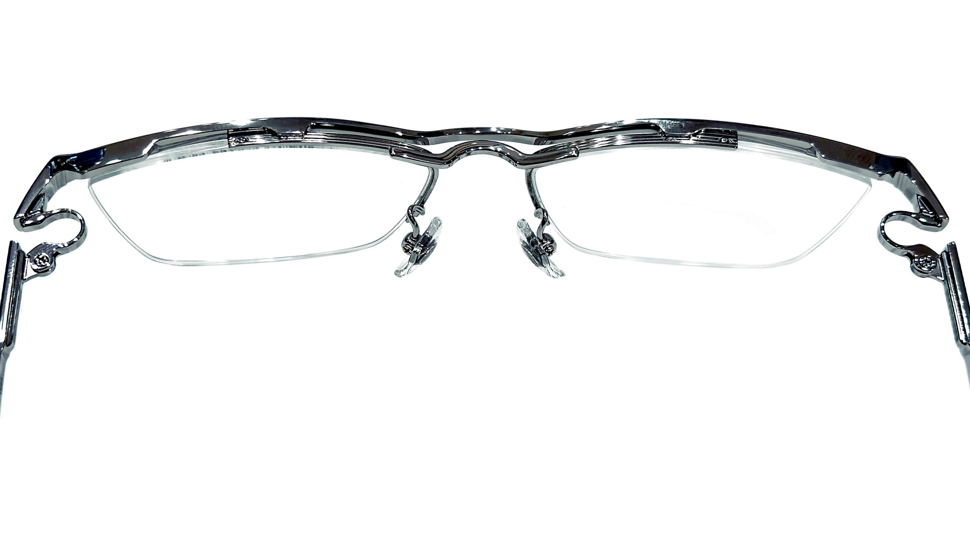 999.9 新作メガネ S-876T ダブルフロント構造