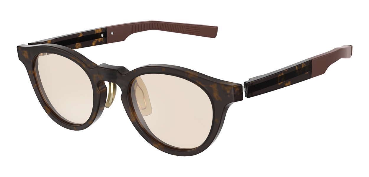 SP-41ZEISS col.800 イエローベージュデミ レンズ：ブラウン