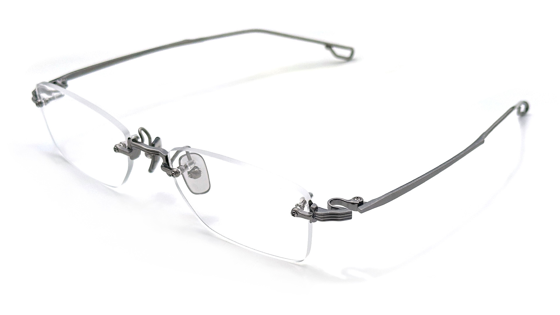 999.9 2025春の新作眼鏡フレーム リムレス TW-21T 製品ビジュアル