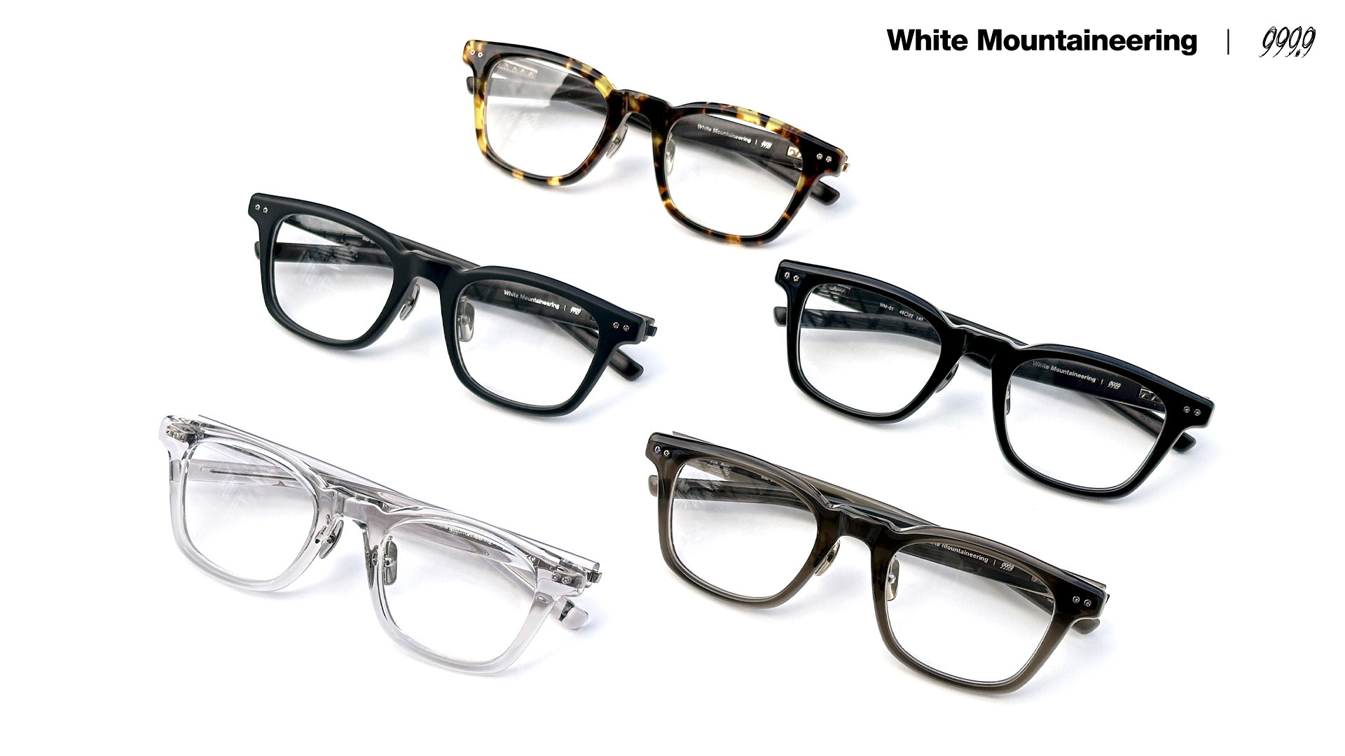 999.9 White Mountaineering コラボレーションモデル WM-01 製品ビジュアル
