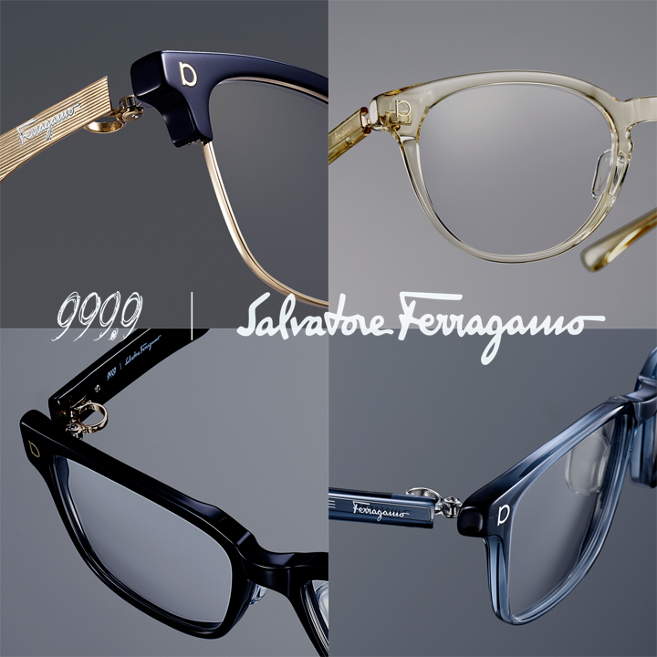 種類メガネ999.9 Salvatore Ferragamo フェラガモコラボ