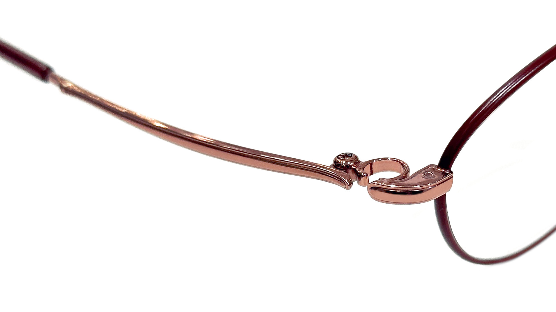 フォーナインズ four Ladies 2025AW新作メガネ S-780T 新設計のU字パーツ