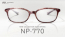 999.9 NEW COLLECTION 2025 SPRING レディース眼鏡フレーム NP-770 YouTubeレビュー 茨城県つくば市研究学園 フォーナインズ専門メガネ店