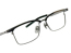 999.9 フォーナインズ メタルブロウフレーム S-870T 茨城県つくば市 メガネ 眼鏡